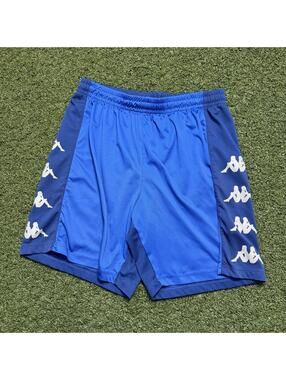 Y2K Kappa Mens Logo Side Logo Shorts Men L 222 Banda Skater Hippop Unlined VTG